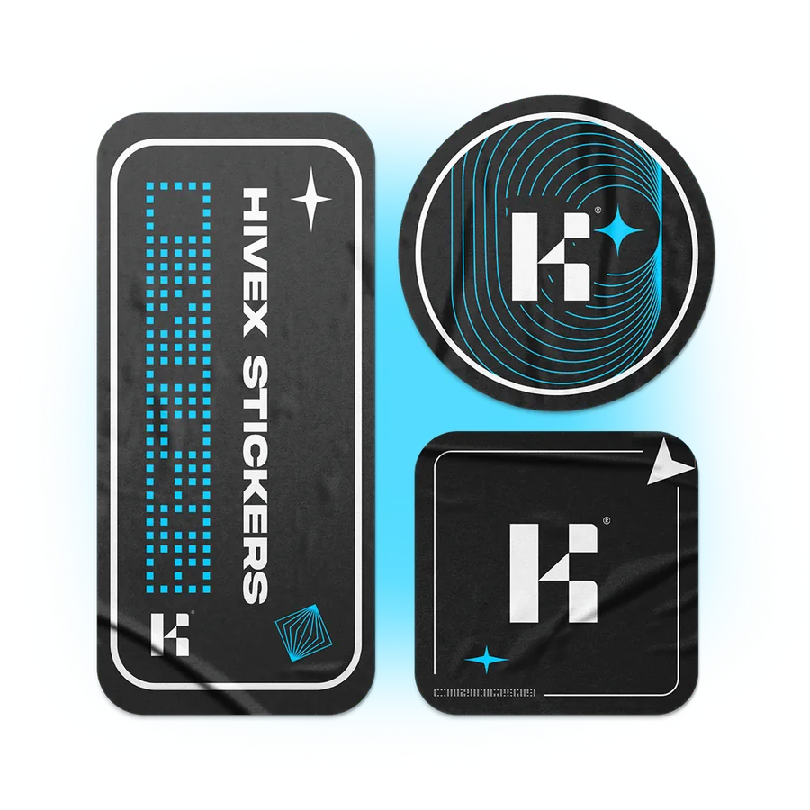Hivex sticker set